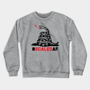 Scaled AF / Hell Nah Snake Crewneck Sweatshirt